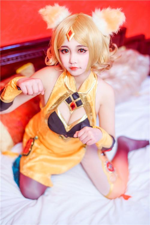 王者荣耀 妲己cosplay,cosplay,二次元