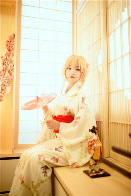 《魔卡少女樱》小樱金鱼浴衣,cosplay,二次元