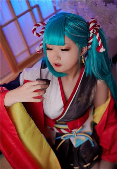 miku 百火缭乱,cosplay,二次元