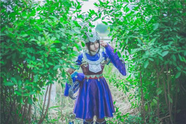 《剑侠情缘网络版叁》五毒萝莉cosplay,cosplay,二次元