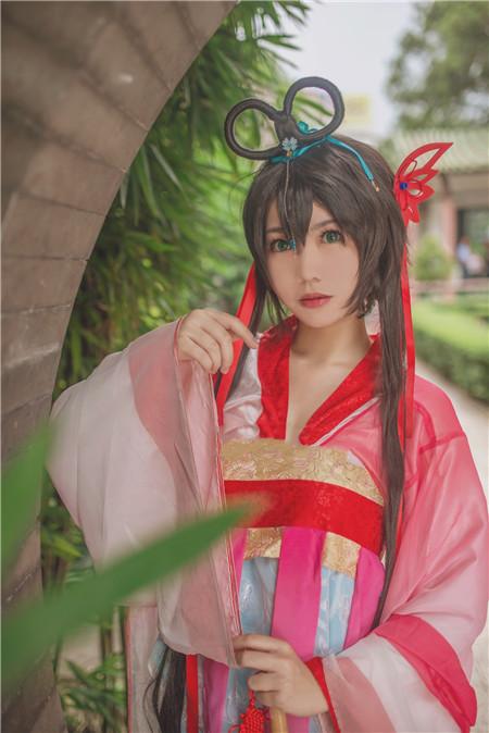 洛天依 忆红莲,cosplay,二次元