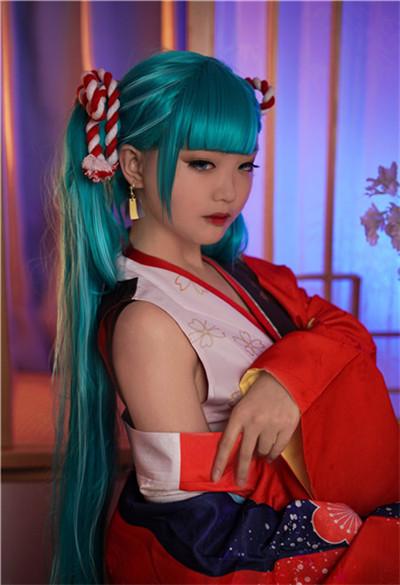 miku 百火缭乱,cosplay,二次元