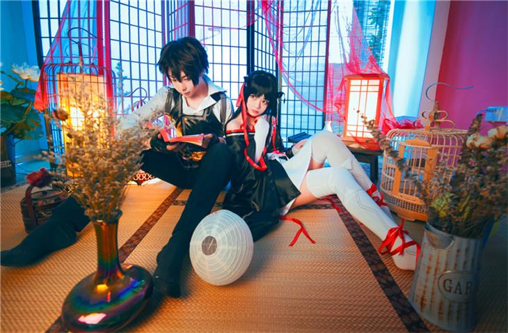 《机巧少女不会受伤》夜夜夫妇,cosplay,二次元