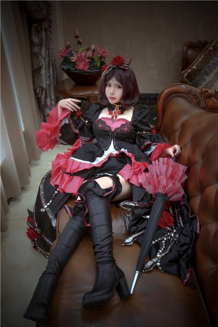 《王者荣耀》哥特露娜cosplay,cosplay,二次元