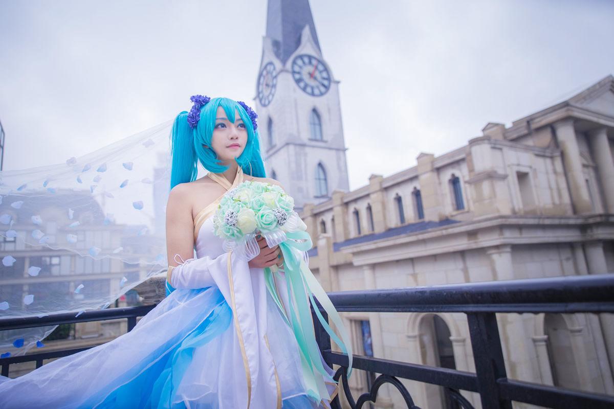 miku魔王花嫁,cosplay,二次元