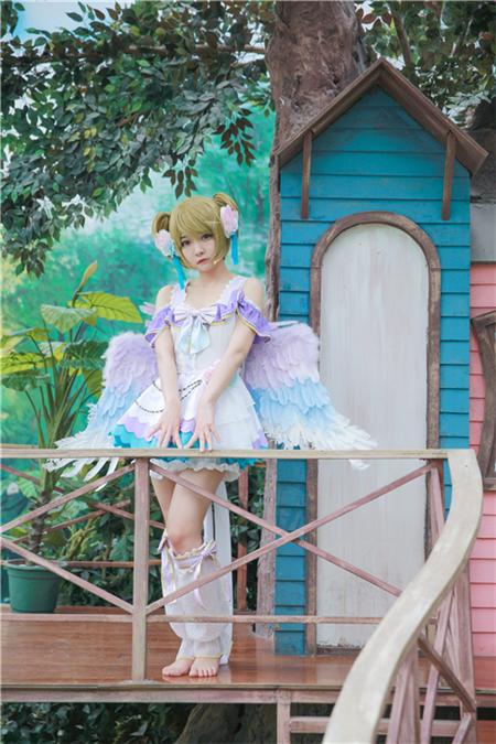 《lovelive！》花阳白情,cosplay,二次元