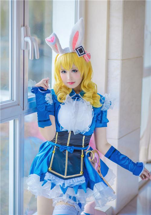 《王者荣耀》 妲己爱丽丝cosplay