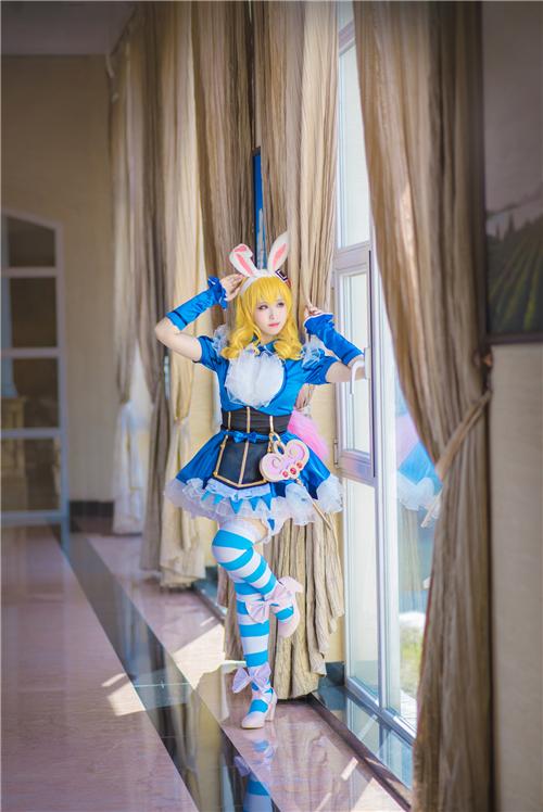 《王者荣耀》 妲己爱丽丝cosplay,cosplay,二次元
