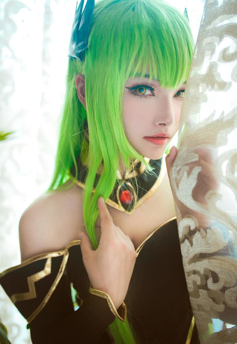 《叛逆的鲁鲁修》 C.C cosplay,cosplay,二次元