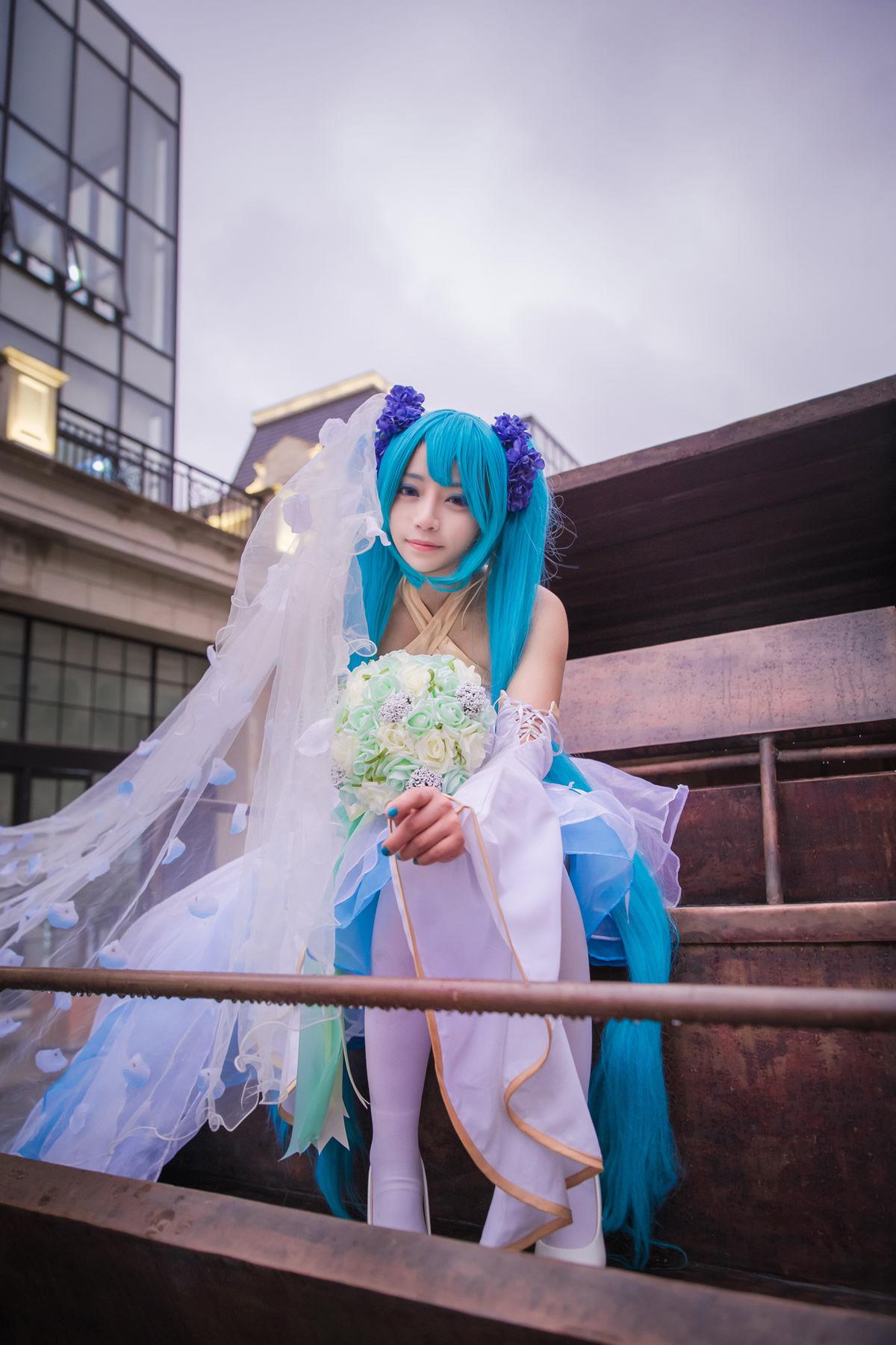 miku魔王花嫁,cosplay,二次元