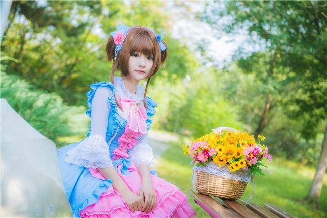 《魔卡少女樱》小樱下午茶,cosplay,二次元