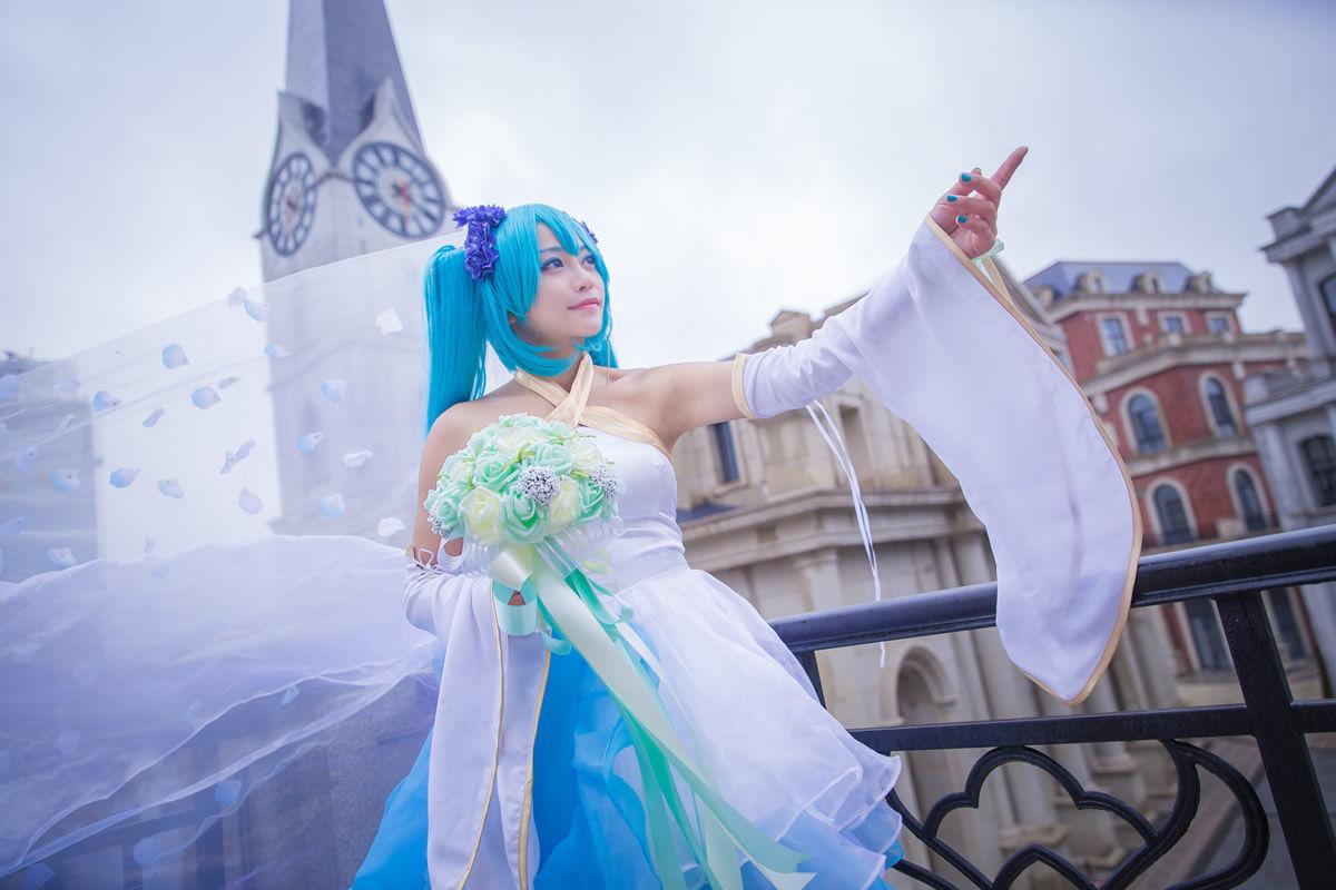 miku魔王花嫁,cosplay,二次元