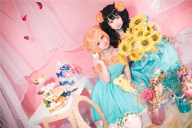 《魔卡少女樱》 木之本樱x大道世知世cosplay,cosplay,二次元