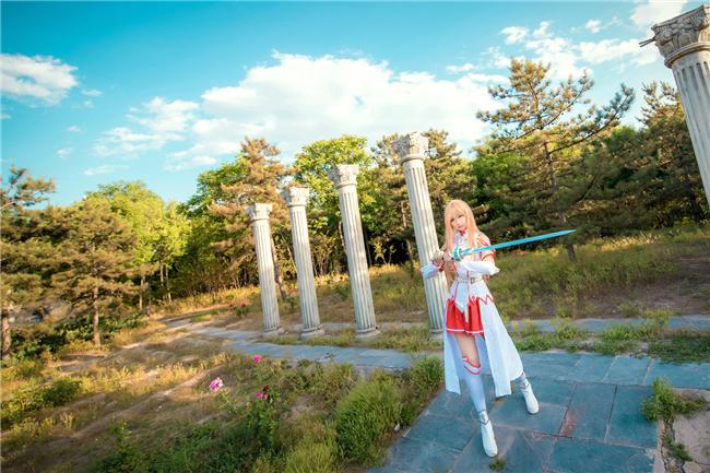 《刀剑神域》亚丝娜,cosplay,二次元