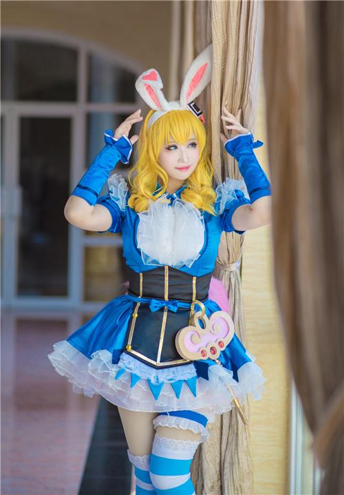 《王者荣耀》 妲己爱丽丝cosplay,cosplay,二次元