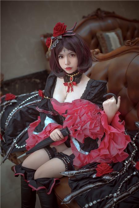 《王者荣耀》哥特露娜cosplay,cosplay,二次元