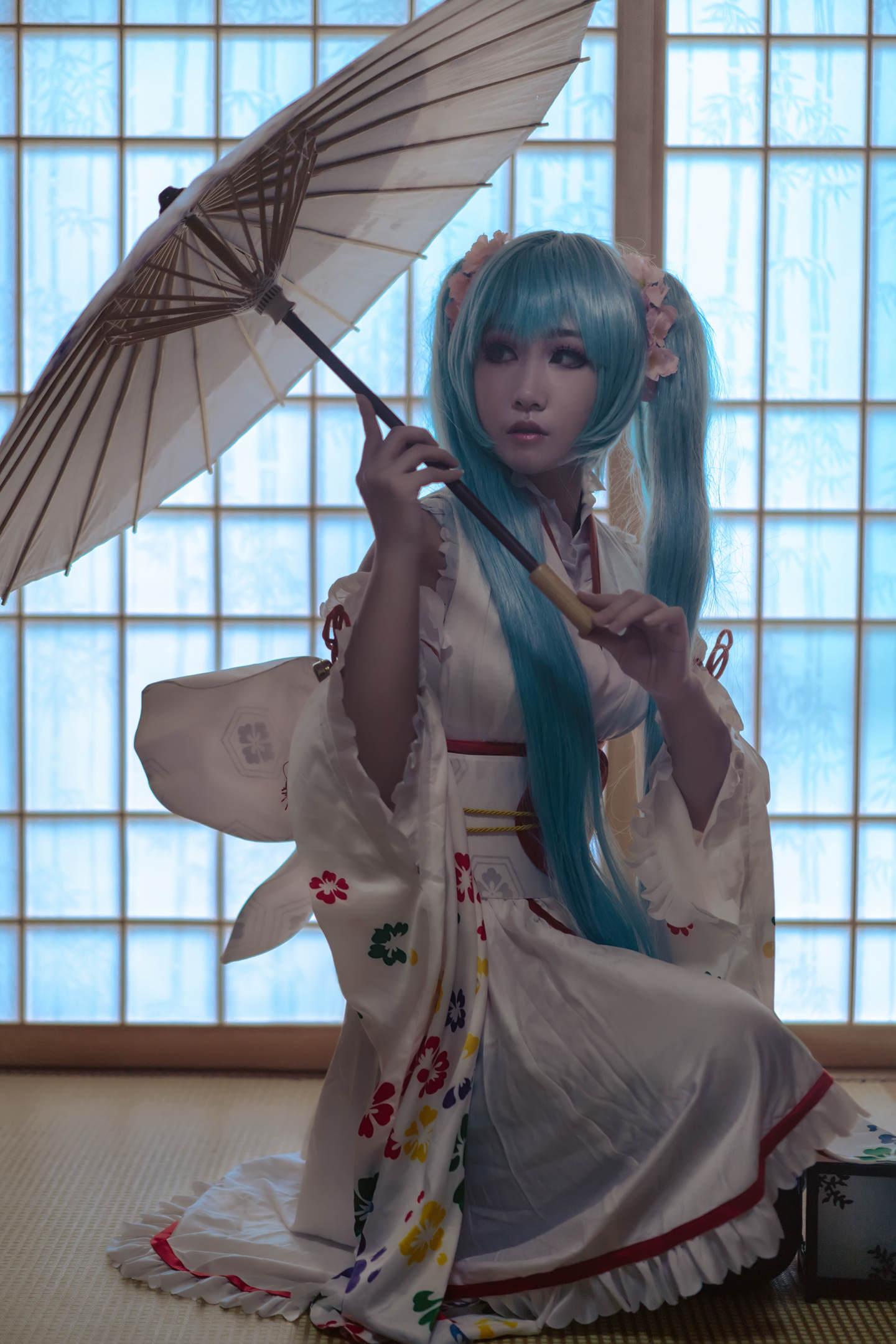 VOCALOID奥运miku初音cosplay,cosplay,二次元