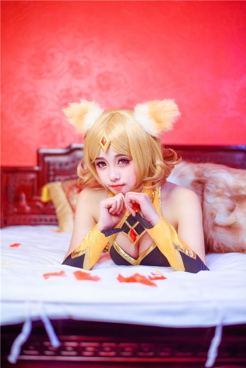 王者荣耀 妲己cosplay,cosplay,二次元