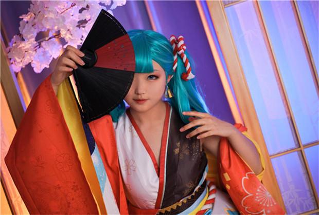 miku 百火缭乱,cosplay,二次元