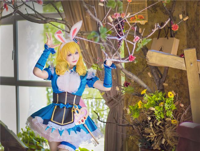 《王者荣耀》 妲己爱丽丝cosplay,cosplay,二次元