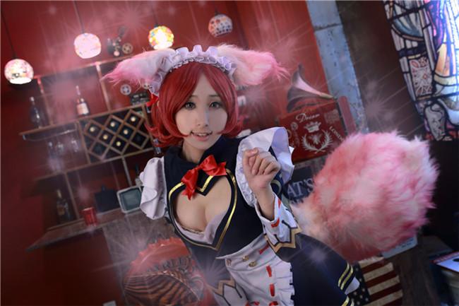 《王者荣耀》妲己cosplay,cosplay,二次元