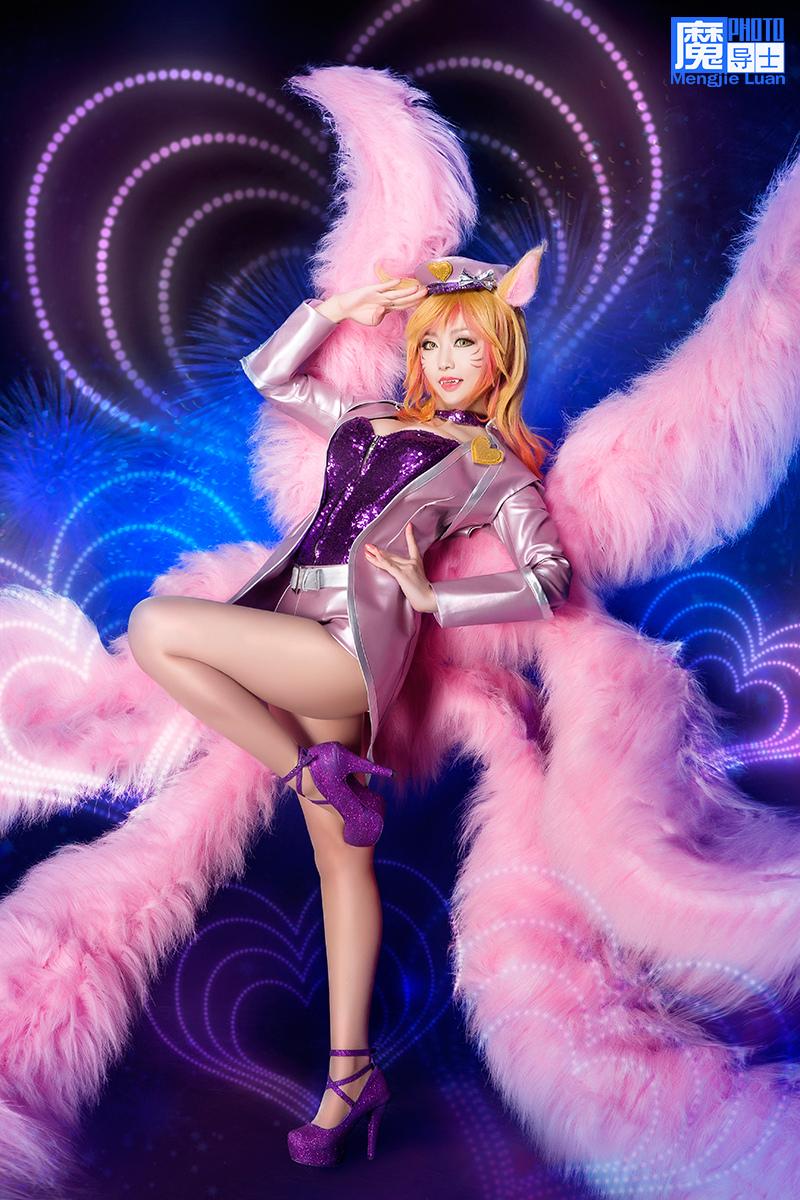 英雄联盟LOL偶像歌手阿狸Cosplay,cosplay,二次元