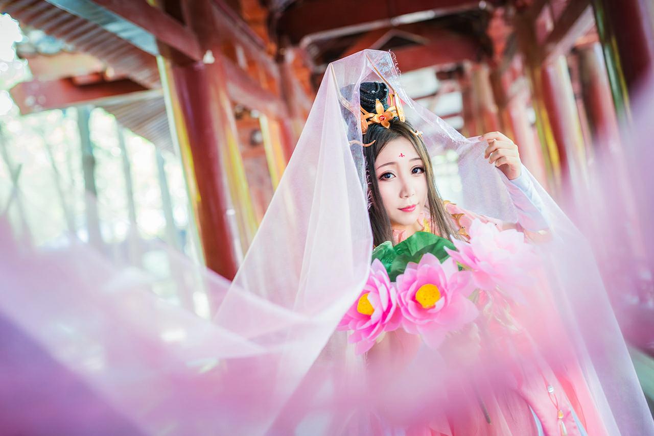 剑网三儒风秀娘cosplay-《闻说》,cosplay,二次元