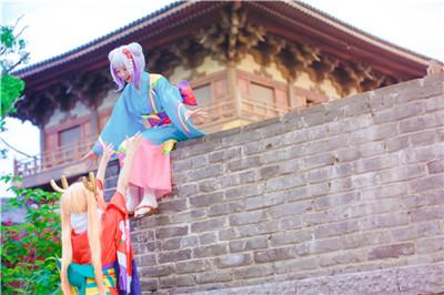 《小林家的龙女仆》和服之旅cosplay,cosplay,二次元