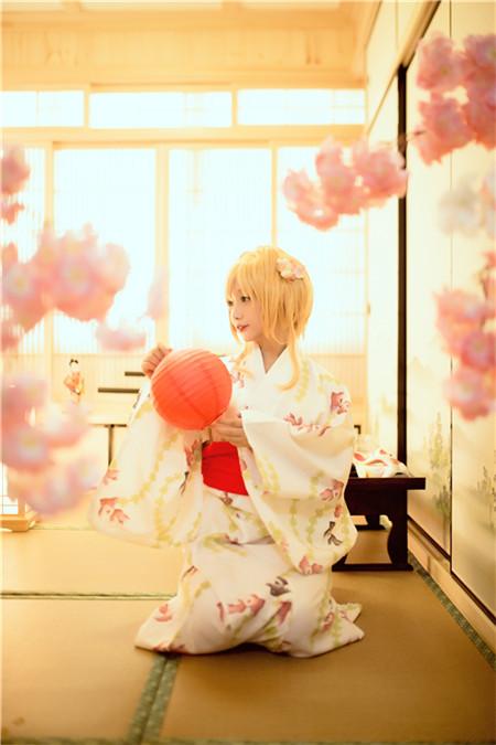 《魔卡少女樱》小樱金鱼浴衣