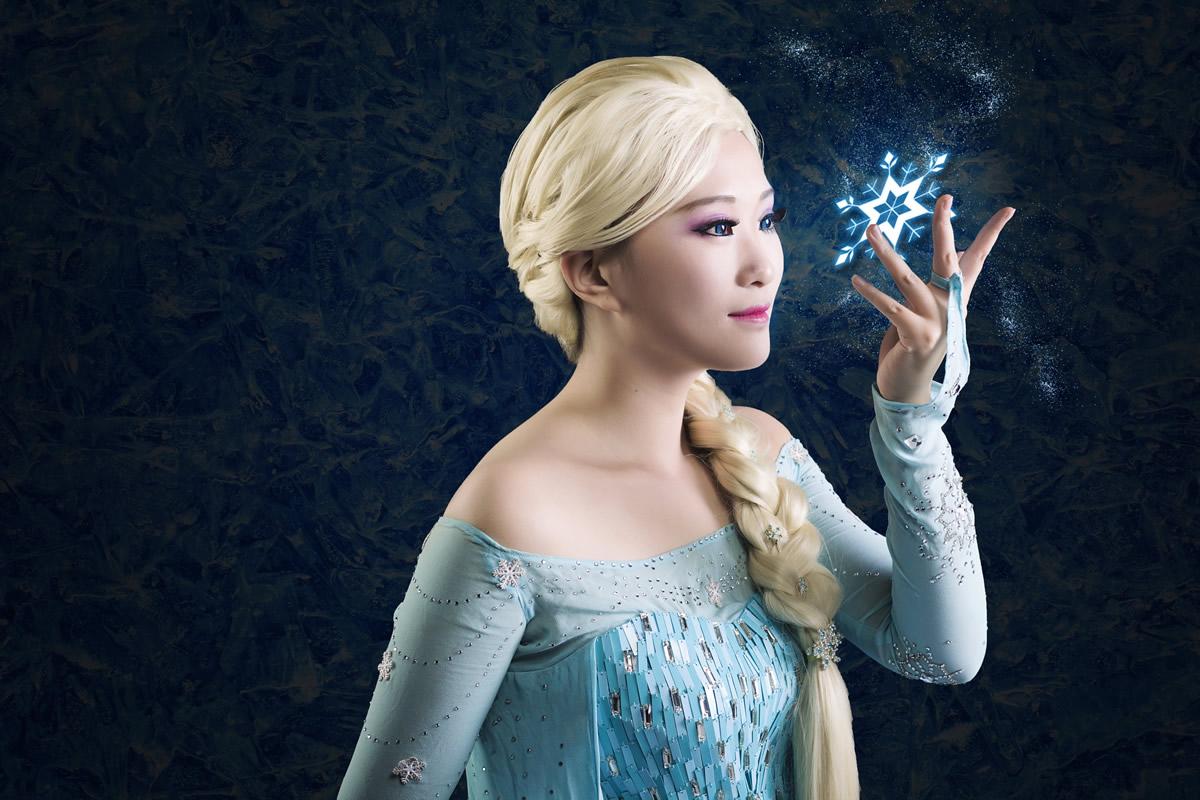 冰雪奇缘Elsa COSPLAY,cosplay,二次元