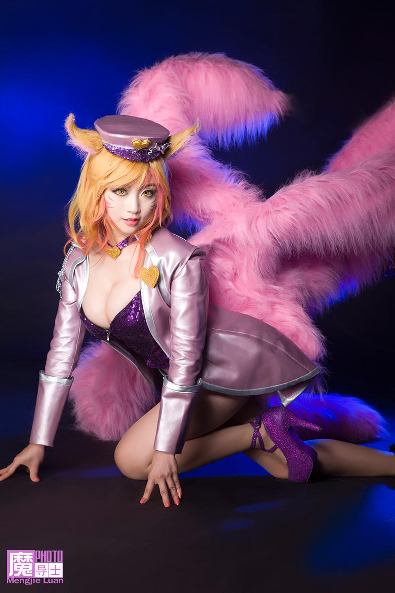 英雄联盟LOL偶像歌手阿狸Cosplay,cosplay,二次元