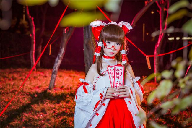 《东方project 》博丽灵梦,cosplay,二次元