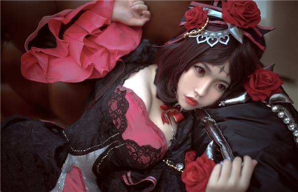 《王者荣耀》哥特露娜cosplay,cosplay,二次元