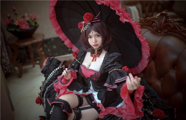 《王者荣耀》哥特露娜cosplay,cosplay,二次元