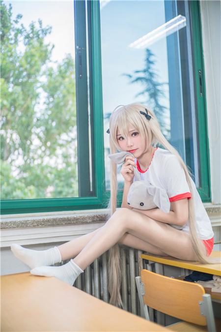 《缘之空》穹妹体操服,cosplay,二次元