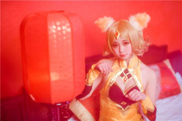 王者荣耀 妲己cosplay,cosplay,二次元