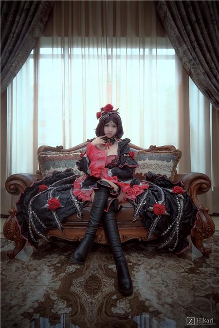 《王者荣耀》哥特露娜cosplay,cosplay,二次元