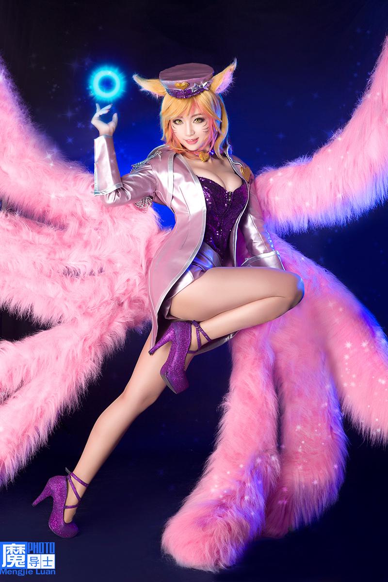 英雄联盟LOL偶像歌手阿狸Cosplay,cosplay,二次元