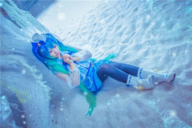 V+星空miku,cosplay,二次元