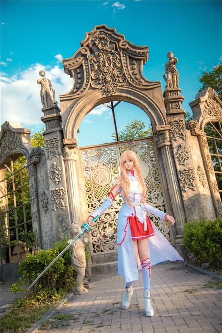 《刀剑神域》亚丝娜,cosplay,二次元