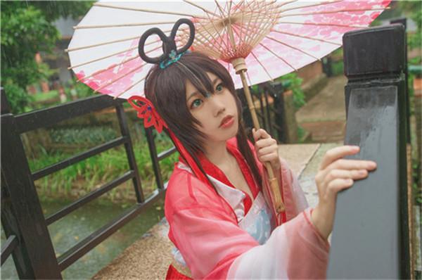 洛天依 忆红莲,cosplay,二次元