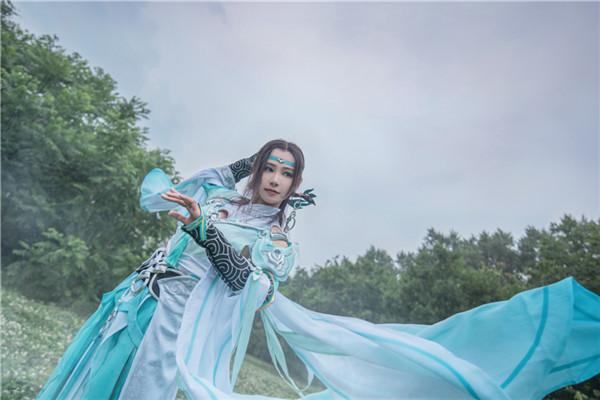 《剑网三》雪河琴娘,cosplay,二次元