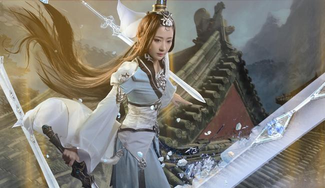 《剑侠情缘网络版叁》 纯阳成女cosplay,cosplay,二次元