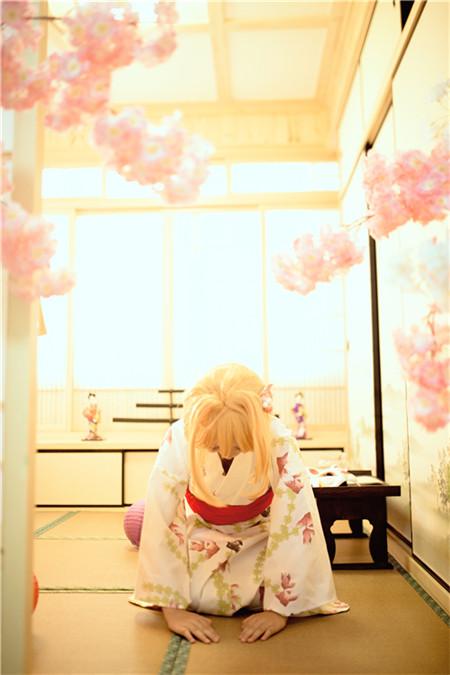 《魔卡少女樱》小樱金鱼浴衣,cosplay,二次元