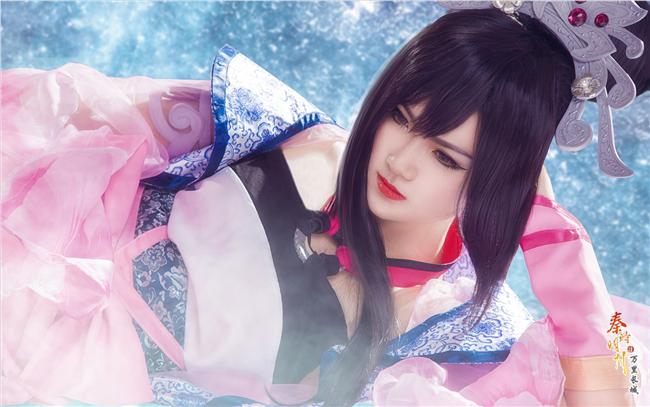 《秦时明月》 红莲公主cosplay,cosplay,二次元