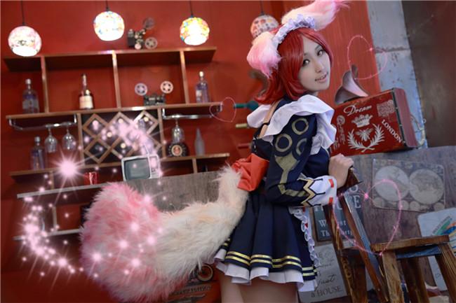 《王者荣耀》妲己cosplay,cosplay,二次元