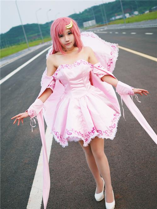 《高达SEED》拉克丝cosplay,cosplay,二次元