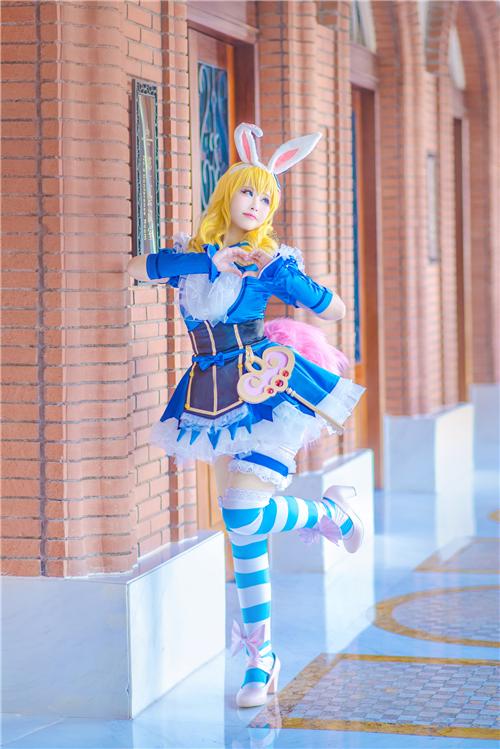 《王者荣耀》 妲己爱丽丝cosplay,cosplay,二次元