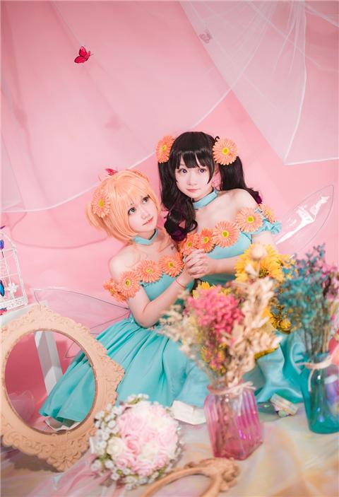 《魔卡少女樱》 木之本樱x大道世知世cosplay