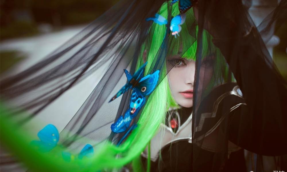 《叛逆的鲁鲁修》 C.C cosplay,cosplay,二次元